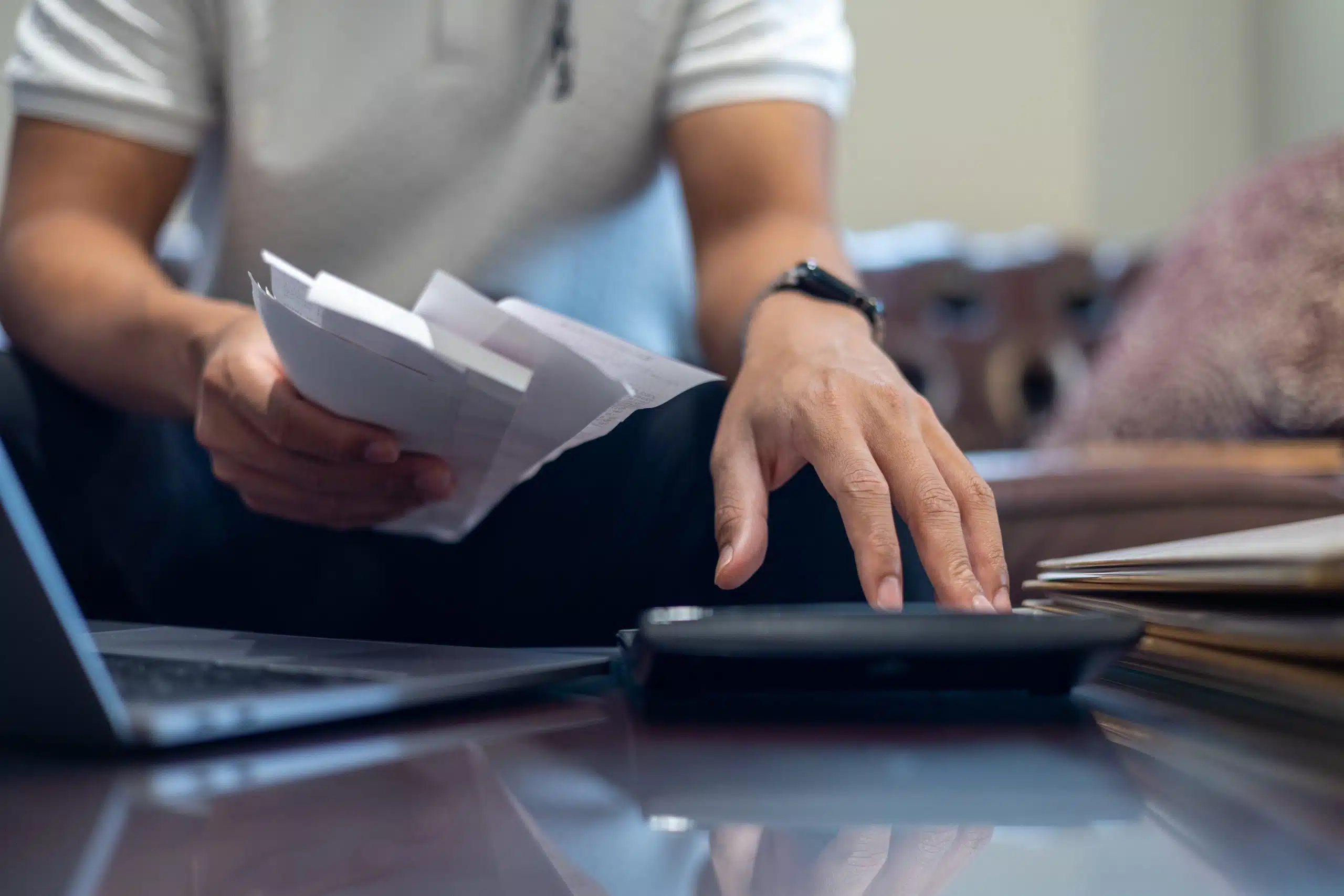 Director calculating vat return